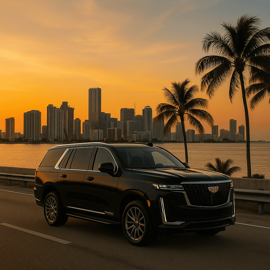 Airport car service in Naples, FL with professional chauffeur