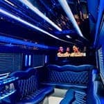 Mercedes-Benz Party LIMO Sprinter Van interior 3